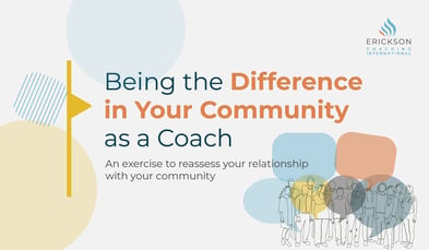 Being the Difference in Your Community as a Coach