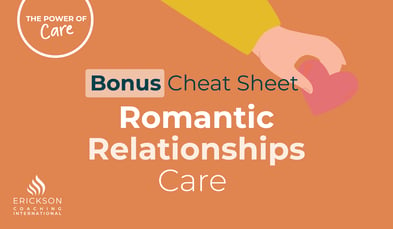 Power of Care Romantic Relationships Worksheet Downloadable